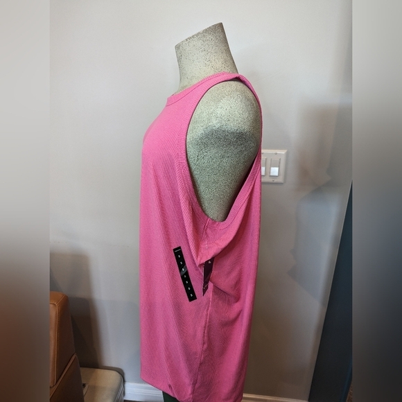 Torrid Super Soft Rib High Neck Tank Top pink Size 5x fits 3-4x - Picture 8 of 9